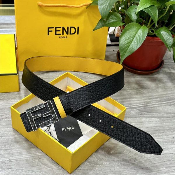 designer,replica,clothing,fake,1:1,lv,luxury,high quality FENDl width 40MM double-sided original calfskin