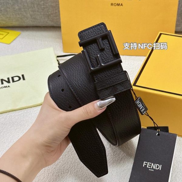 designer,replica,clothing,fake,1:1,lv,luxury,high quality FENDI belt double width 4.0cm