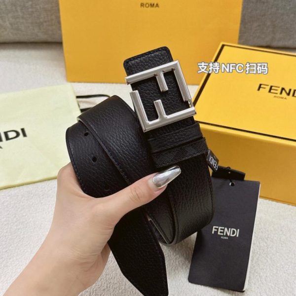 designer,replica,clothing,fake,1:1,lv,luxury,high quality FENDI belt double width 4.0cm