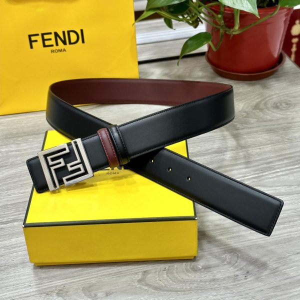 designer,replica,clothing,fake,1:1,lv,luxury,high quality FENDl width 40MM double-sided original calfskin