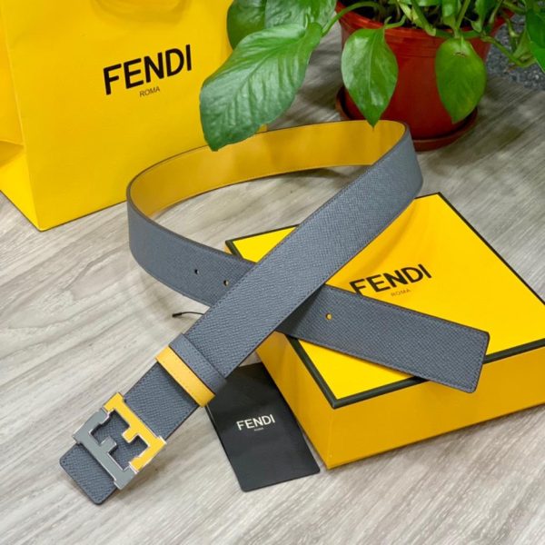 designer,replica,clothing,fake,1:1,lv,luxury,high quality FENDl width 40MM double-sided original calfskin