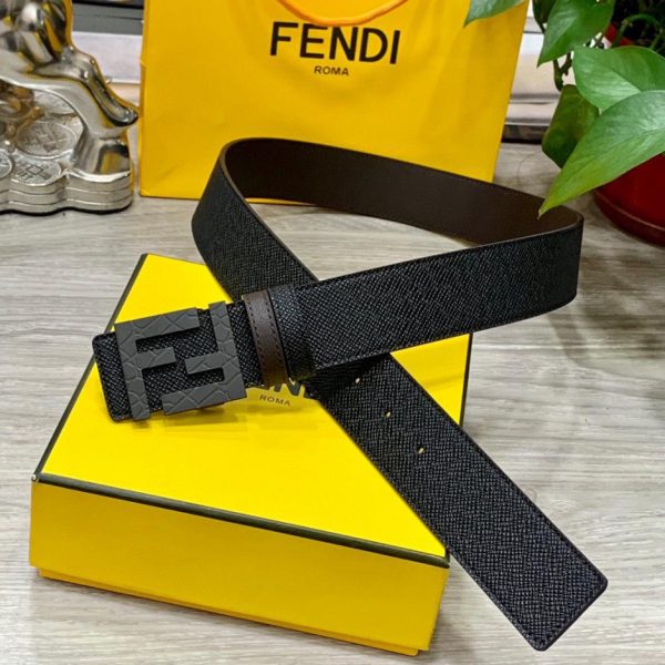 designer,replica,clothing,fake,1:1,lv,luxury,high quality FENDl width 40MM double-sided original calfskin