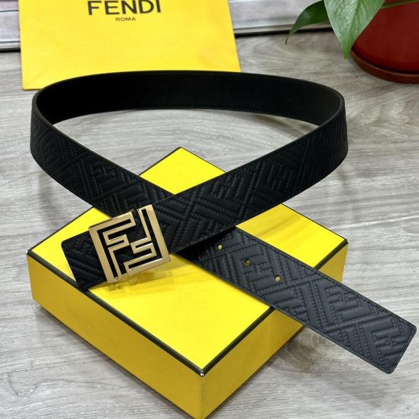 designer,replica,clothing,fake,1:1,lv,luxury,high quality FENDl width 40MM double-sided original calfskin