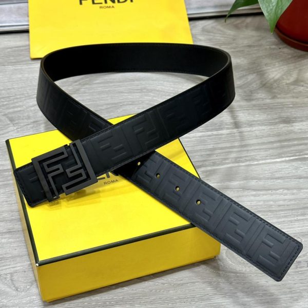 designer,replica,clothing,fake,1:1,lv,luxury,high quality FENDl width 40MM double-sided original calfskin