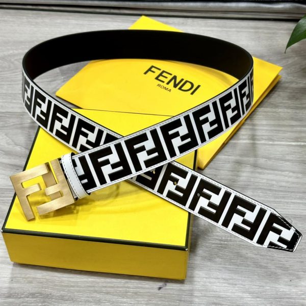 designer,replica,clothing,fake,1:1,lv,luxury,high quality FENDI 38MM wide logo style wide belt