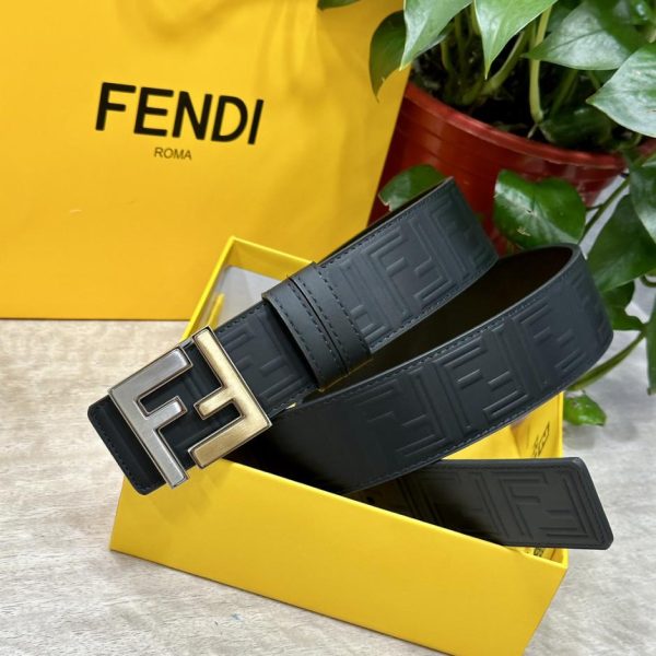 designer,replica,clothing,fake,1:1,lv,luxury,high quality FENDl width 40MM double-sided original calfskin