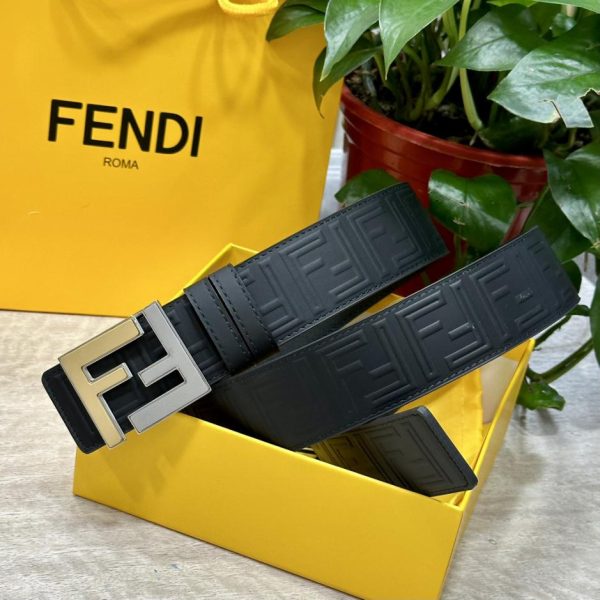 designer,replica,clothing,fake,1:1,lv,luxury,high quality FENDl width 40MM double-sided original calfskin