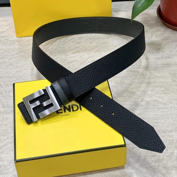 designer,replica,clothing,fake,1:1,lv,luxury,high quality FENDl width 40MM double-sided original calfskin