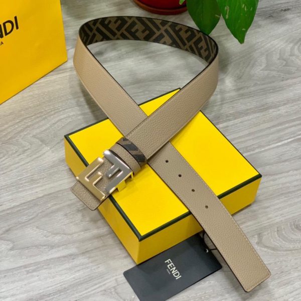 designer,replica,clothing,fake,1:1,lv,luxury,high quality FENDI double loop reversible belt
