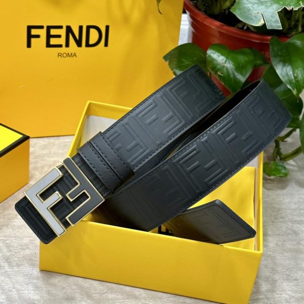 designer,replica,clothing,fake,1:1,lv,luxury,high quality FENDl width 40MM double-sided original calfskin