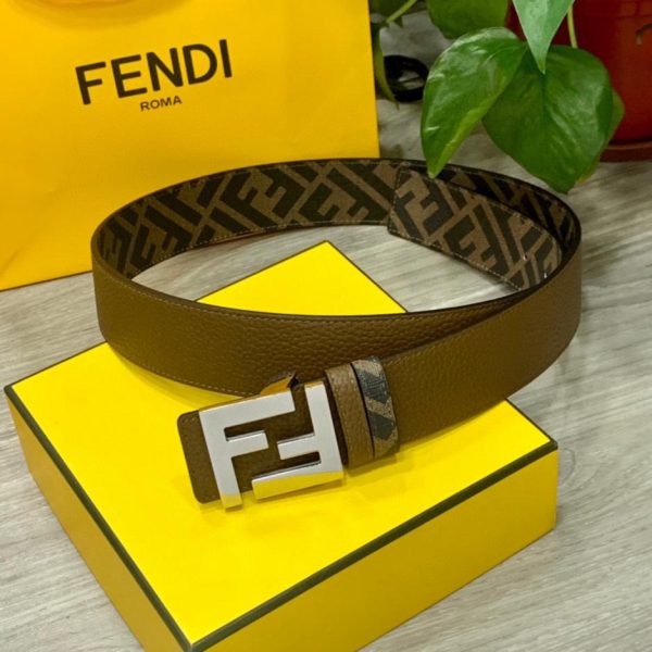 designer,replica,clothing,fake,1:1,lv,luxury,high quality FENDI double loop reversible belt