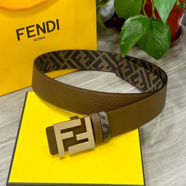 designer,replica,clothing,fake,1:1,lv,luxury,high quality FENDI double loop reversible belt
