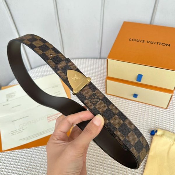 designer,replica,clothing,fake,1:1,lv,luxury,high quality LOUIS VUITTON women’s boutique belt width 35