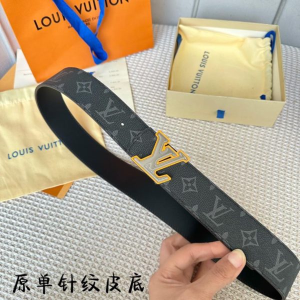 designer,replica,clothing,fake,1:1,lv,luxury,high quality LOUIS VUITTON width 40mm double sided