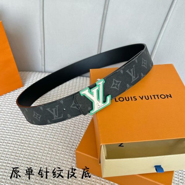 designer,replica,clothing,fake,1:1,lv,luxury,high quality LOUIS VUITTON width 40mm double sided