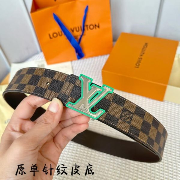 designer,replica,clothing,fake,1:1,lv,luxury,high quality LOUIS VUITTON width 40mm double sided