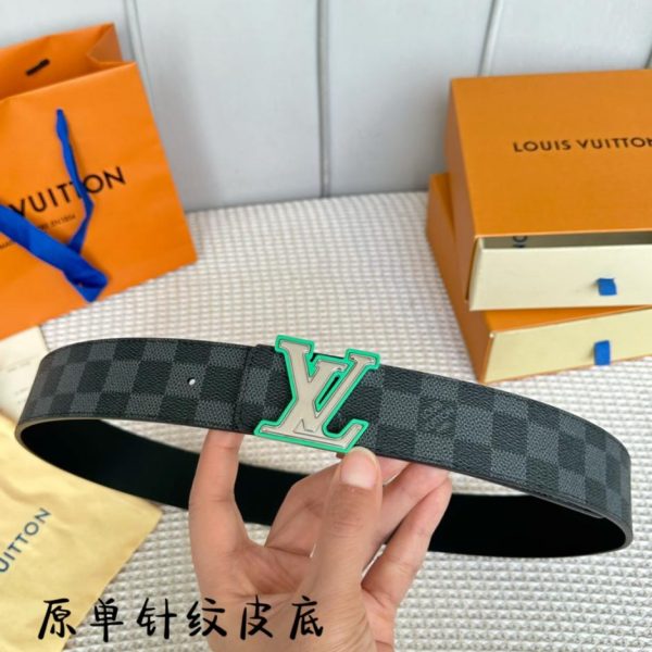 designer,replica,clothing,fake,1:1,lv,luxury,high quality LOUIS VUITTON width 40mm double sided