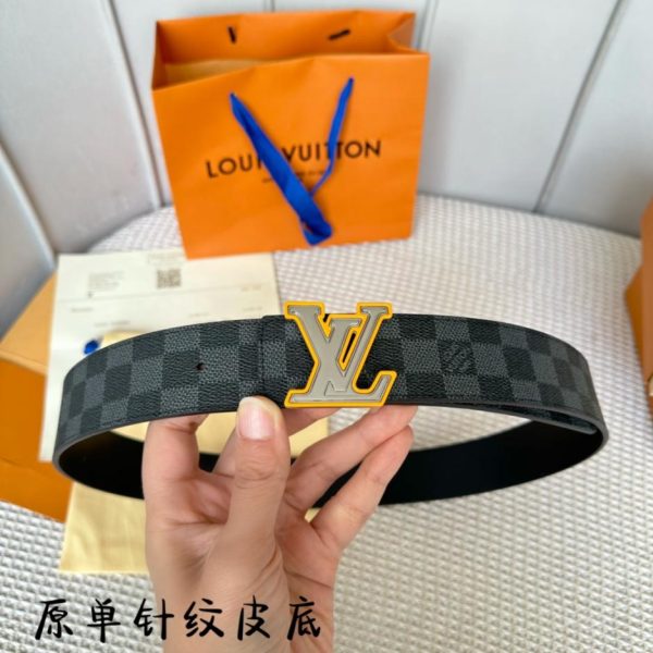 designer,replica,clothing,fake,1:1,lv,luxury,high quality LOUIS VUITTON width 40mm double sided