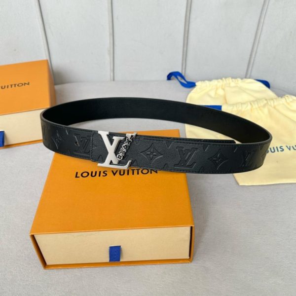designer,replica,clothing,fake,1:1,lv,luxury,high quality LOUIS VUITTON OEiI double-sided belt width 4.0