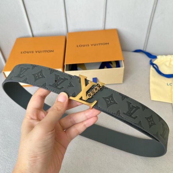 designer,replica,clothing,fake,1:1,lv,luxury,high quality LOUIS VUITTON OEiI double-sided belt width 4.0