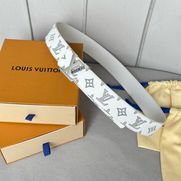 designer,replica,clothing,fake,1:1,lv,luxury,high quality LOUIS VUITTON OEiI double-sided belt width 4.0