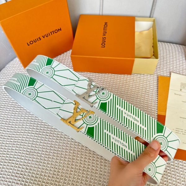 designer,replica,clothing,fake,1:1,lv,luxury,high quality LOUIS VUITTON OEiI double-sided belt