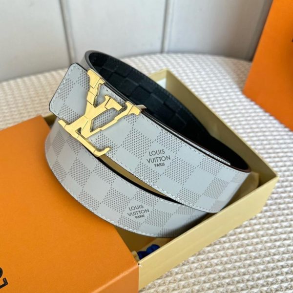 designer,replica,clothing,fake,1:1,lv,luxury,high quality LOUIS VUITTON OEiI double-sided belt