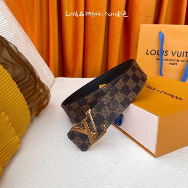 designer,replica,clothing,fake,1:1,lv,luxury,high quality LOUIS VUITTON classic original single width 4.0