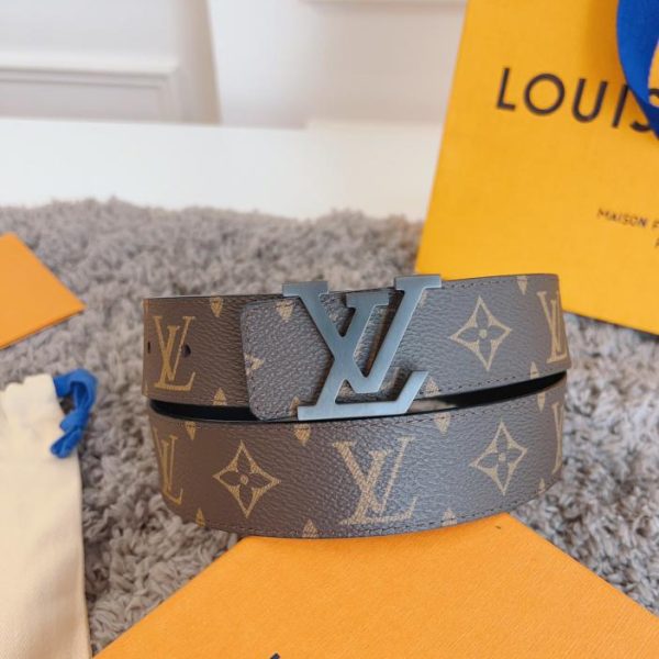 designer,replica,clothing,fake,1:1,lv,luxury,high quality LOUIS VUITTON 3.5 width double-sided