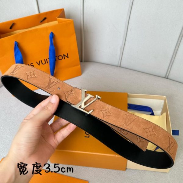 designer,replica,clothing,fake,1:1,lv,luxury,high quality LOUIS VUITTON new product Nigo new product limited edition belt width 3.5