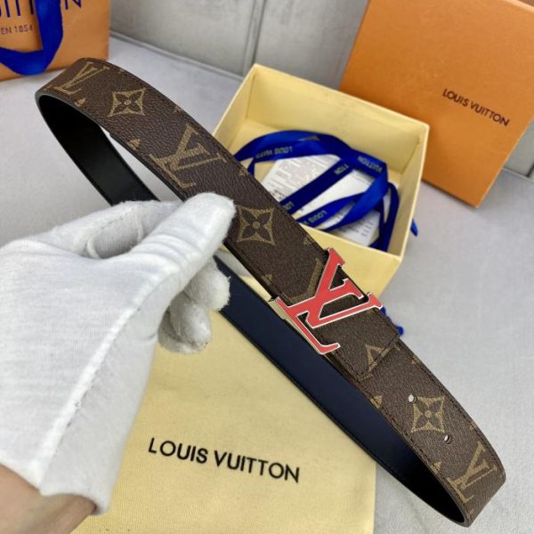 designer,replica,clothing,fake,1:1,lv,luxury,high quality LOUIS VUITTON Glory double-sided belt