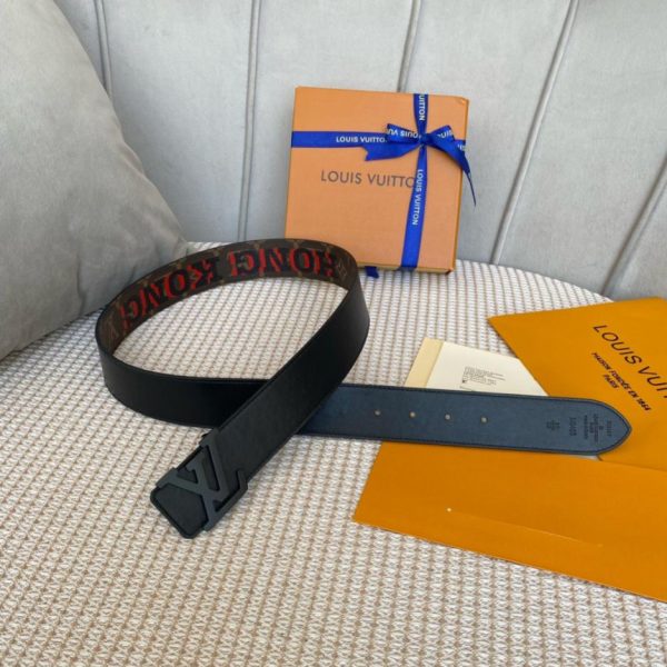 designer,replica,clothing,fake,1:1,lv,luxury,high quality LOUIS VUITTON belt width 4.0