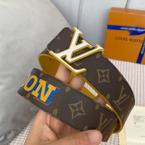 designer,replica,clothing,fake,1:1,lv,luxury,high quality LOUIS VUITTON belt width 4.0