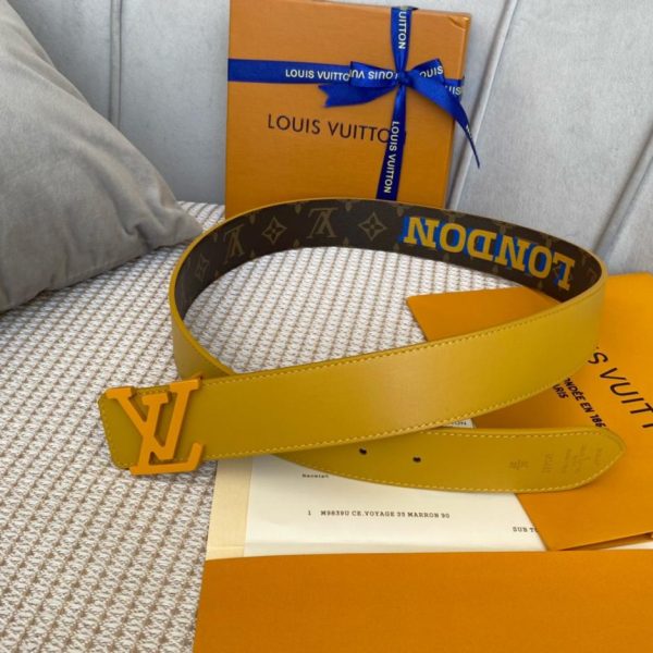 designer,replica,clothing,fake,1:1,lv,luxury,high quality LOUIS VUITTON belt width 4.0
