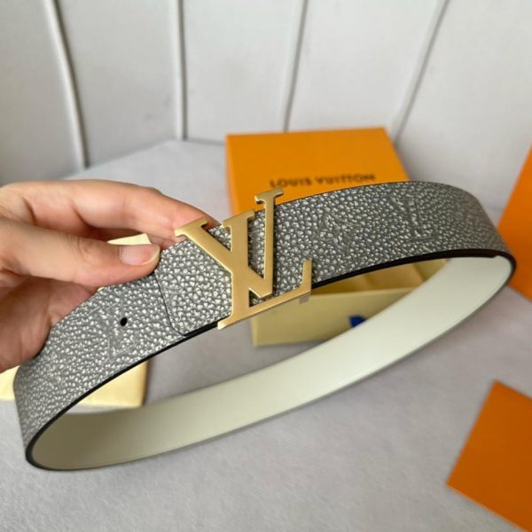 designer,replica,clothing,fake,1:1,lv,luxury,high quality LOUIS VUITTON width 40mm men’s double-sided