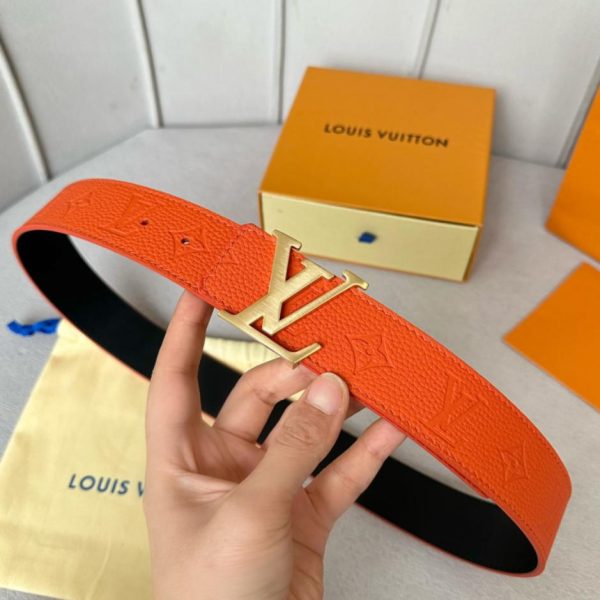 designer,replica,clothing,fake,1:1,lv,luxury,high quality LOUIS VUITTON width 40mm men’s double-sided