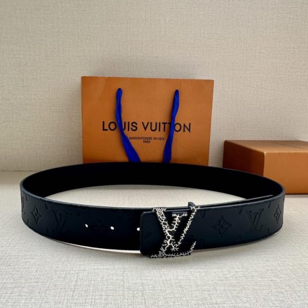 designer,replica,clothing,fake,1:1,lv,luxury,high quality LOUIS VUITTON Initiales double-sided belt