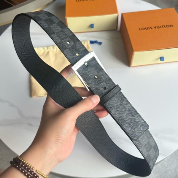 designer,replica,clothing,fake,1:1,lv,luxury,high quality LOUIS VUITTON OEiI double-sided belt width 4.0