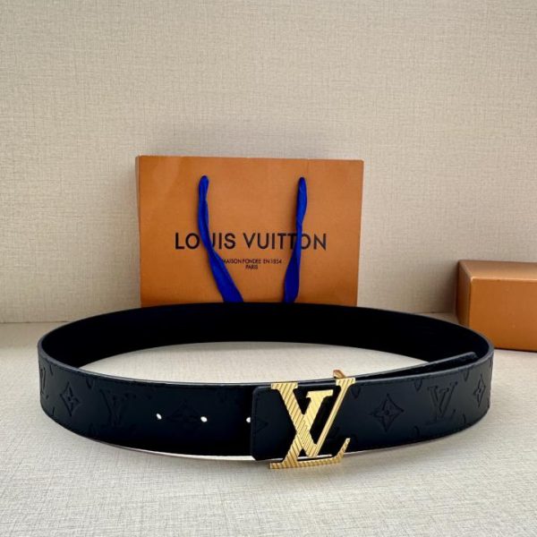 designer,replica,clothing,fake,1:1,lv,luxury,high quality LOUIS VUITTON 4.0 wide double-sided belt