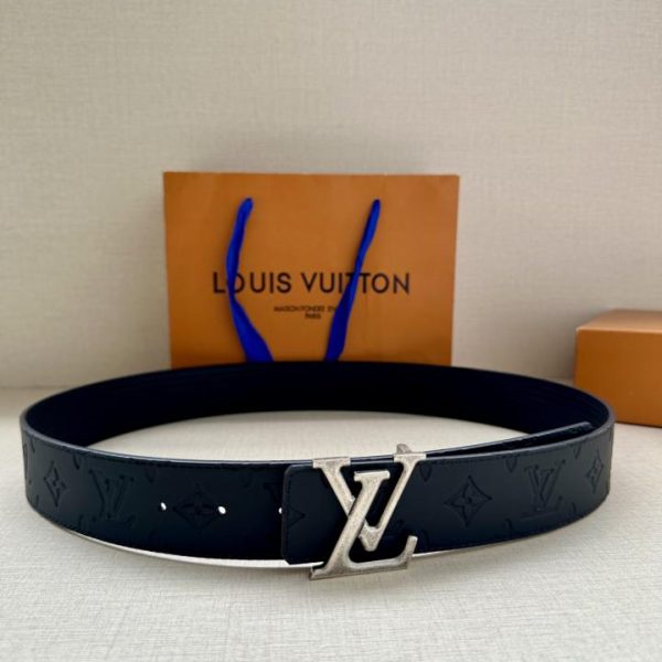 designer,replica,clothing,fake,1:1,lv,luxury,high quality LOUIS VUITTON 4.0 wide double-sided belt