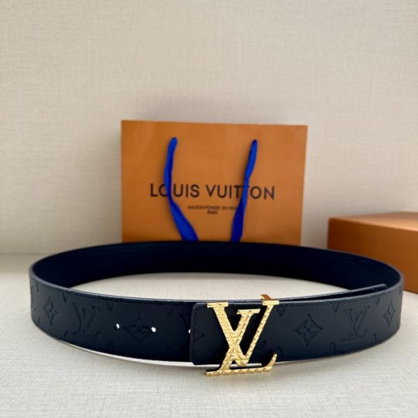 designer,replica,clothing,fake,1:1,lv,luxury,high quality LOUIS VUITTON 4.0 wide double-sided belt