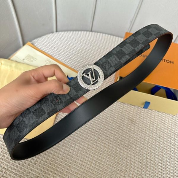 designer,replica,clothing,fake,1:1,lv,luxury,high quality LOUIS VUITTON women’s boutique belt width 35