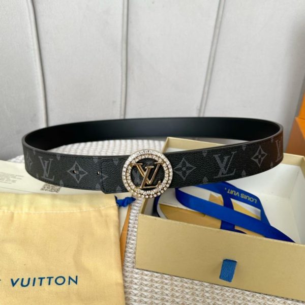 designer,replica,clothing,fake,1:1,lv,luxury,high quality LOUIS VUITTON women’s boutique belt width 35