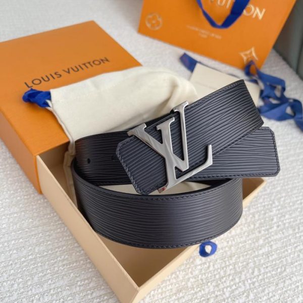 designer,replica,clothing,fake,1:1,lv,luxury,high quality LOUIS VUITTON Men’s Water Corrugated Belt Width 40mm