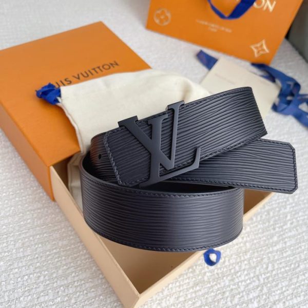 designer,replica,clothing,fake,1:1,lv,luxury,high quality LOUIS VUITTON Men’s Water Corrugated Belt Width 40
