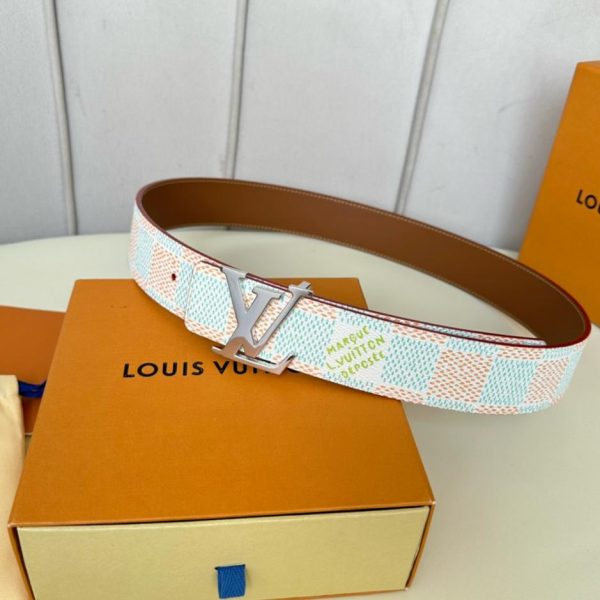 designer,replica,clothing,fake,1:1,lv,luxury,high quality LOUIS VUITTON width 40mm double-sided