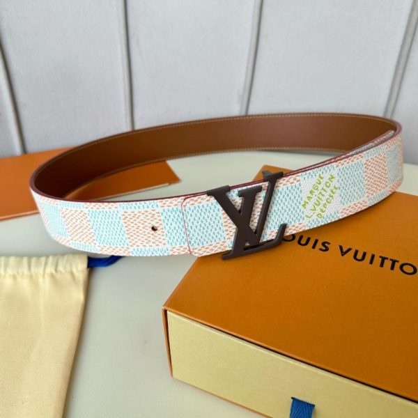 designer,replica,clothing,fake,1:1,lv,luxury,high quality LOUIS VUITTON width 40mm double-sided