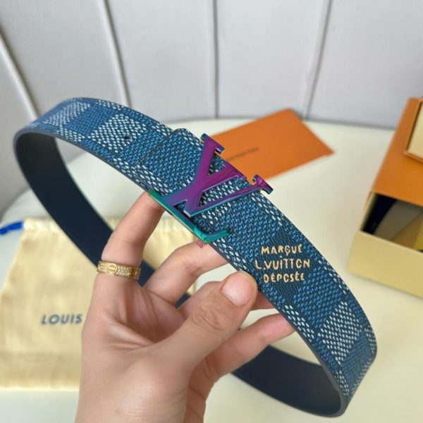 designer,replica,clothing,fake,1:1,lv,luxury,high quality LOUIS VUITTON width 40mm double-sided
