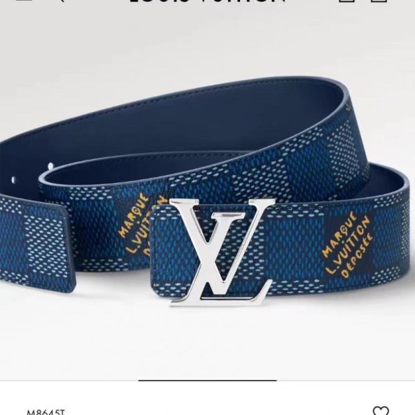 designer,replica,clothing,fake,1:1,lv,luxury,high quality LOUIS VUITTON width 40mm double-sided