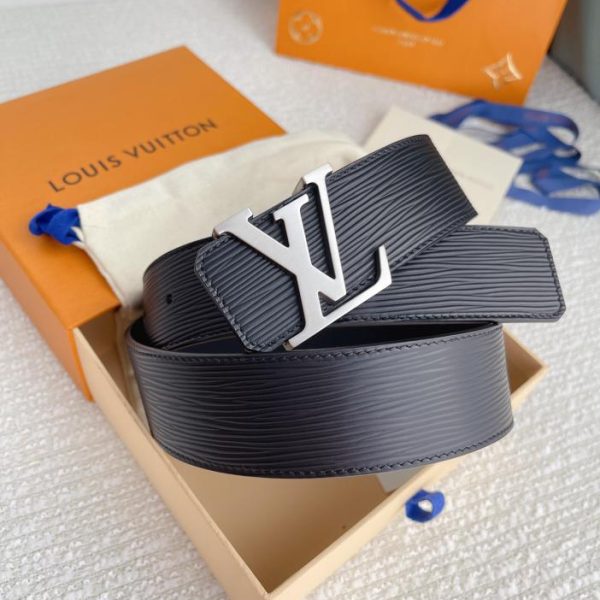 designer,replica,clothing,fake,1:1,lv,luxury,high quality LOUIS VUITTON Men’s Water Corrugated Belt Width 40mm